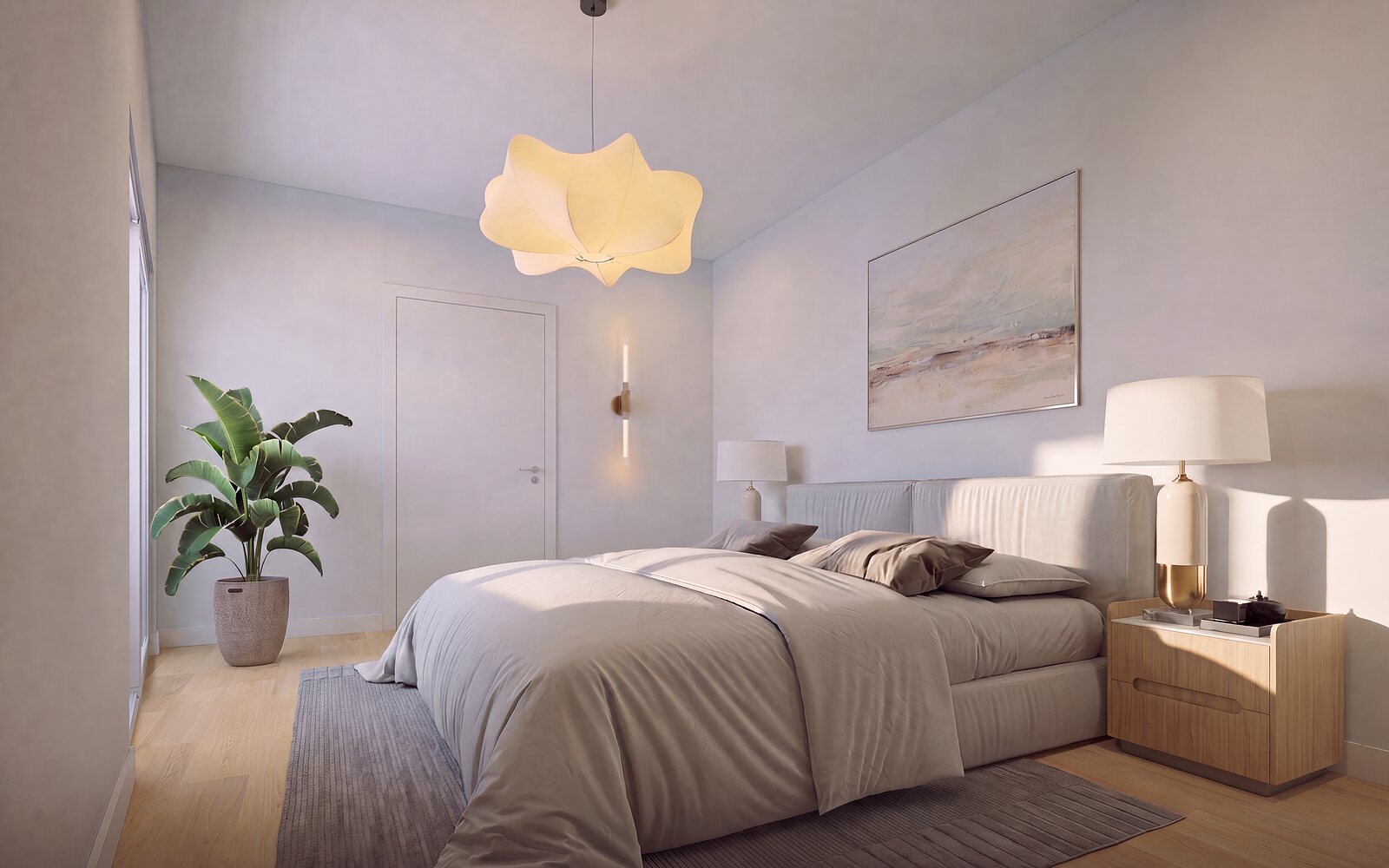 Visualisierung Schlafzimmer